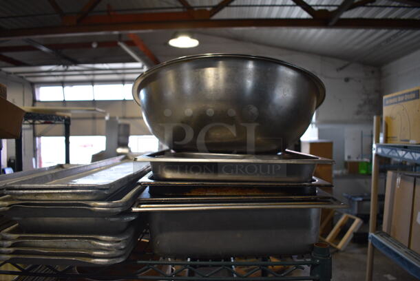ALL ONE MONEY! Tier Lot of Various Metal Items Includes Trays! - Image 3 of 3