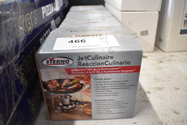 4 BRAND NEW IN BOX! Sterno Culinary Jets. 4 Times Your Bid!