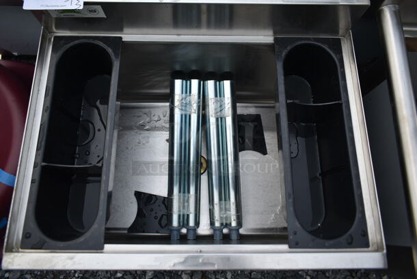 BRAND NEW SCRATCH AND DENT! Regency 600IB1824 Stainless Steel Commercial 18" x 24" Underbar Ice Bin - 77 lb. - Image 3 of 5