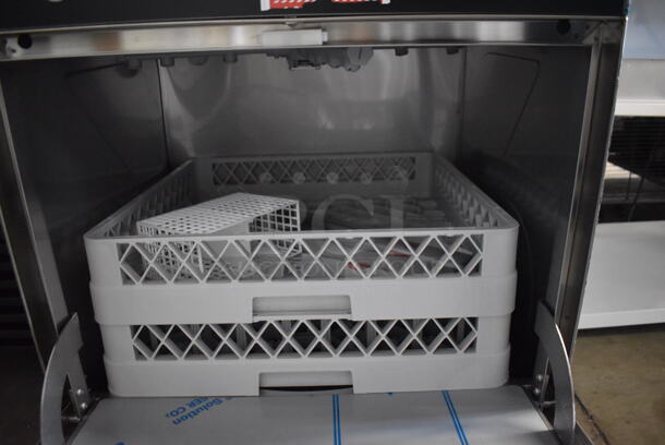 BRAND NEW! Jet Tech EV-18 Stainless Steel Commercial Undercounter High Temperature Hi Temp Undercounter Dishwasher. 208-240 Volts, 1 Phase.  - Image 4 of 6