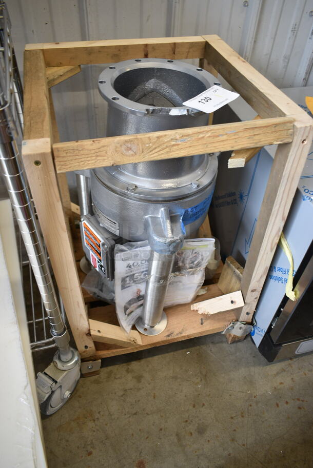 BRAND NEW SCRATCH AND DENT! Hobart FD4/150-1 Commercial Garbage Disposer with Adjustable Flanged Feet. 208-230/460 Volts. - Image 2 of 5