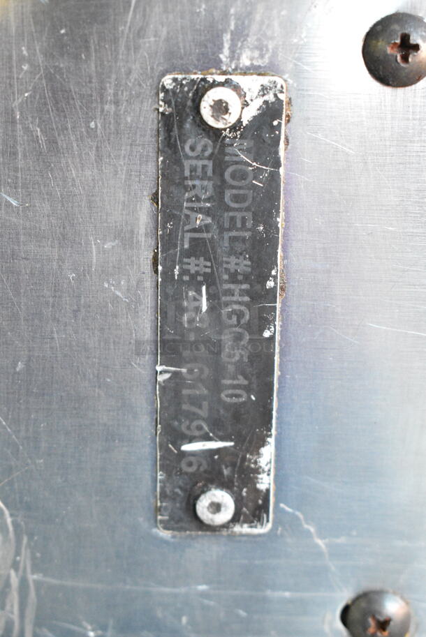 2 Hobart HGC5-10 Stainless Steel Commercial Natural Gas Powered Full Size Convection Oven w/ View Through Doors, Metal Oven Racks and Thermostatic Controls. 2 Times Your Bid!  - Image 6 of 7
