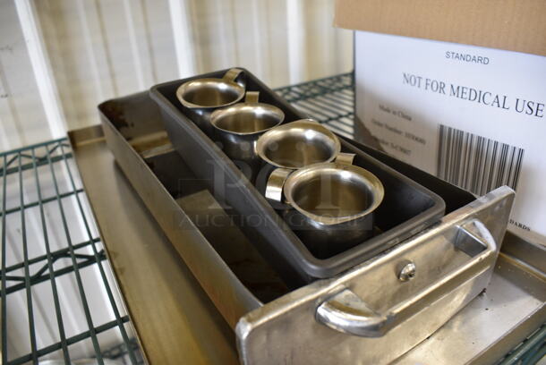 ALL ONE MONEY! Lot of Various Items Including 4 Metal Pitchers and Metal Drawer! - Image 3 of 4