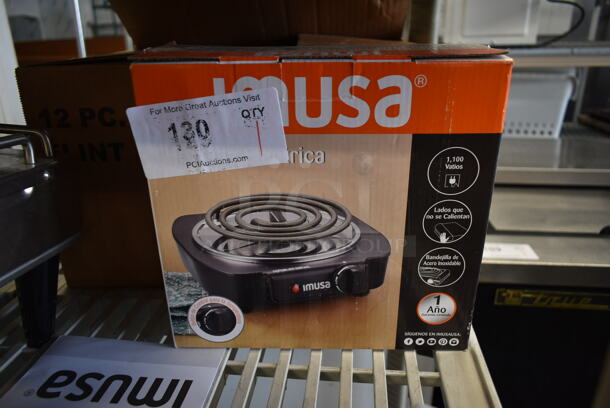 BRAND NEW SCRATCH AND DENT! Imusa GAU-80305 Countertop Electric Powered Single Burner Range. 120 Volts, 1 Phase.  - Image 6 of 6