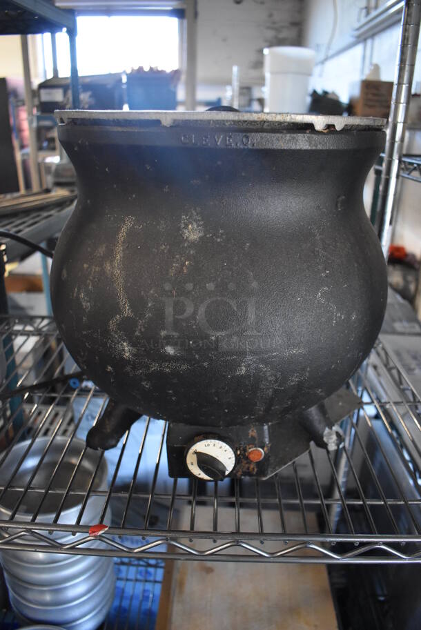 Metal Commercial Countertop Soup Kettle Food Warmer. 14x14x13. Tested and Powers On But Does Not Get Warm - Image 1 of 5