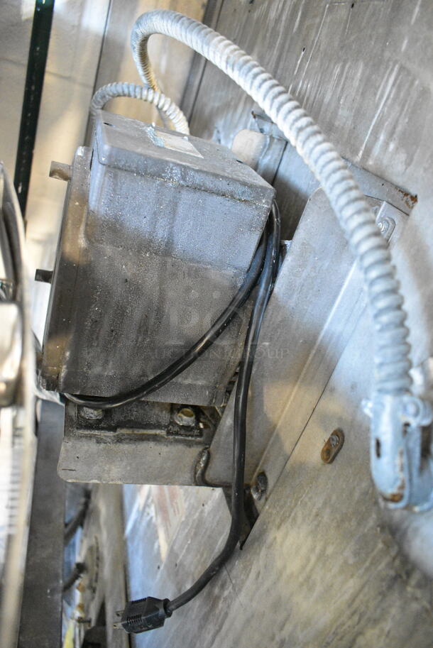 2 Blodgett Stainless Steel Commercial Gas Powered Full Size Convection Oven w/ View Through Doors, Metal Oven Racks and Thermostatic Controls on Commercial Casters. 2 Times Your Bid!  - Image 10 of 11