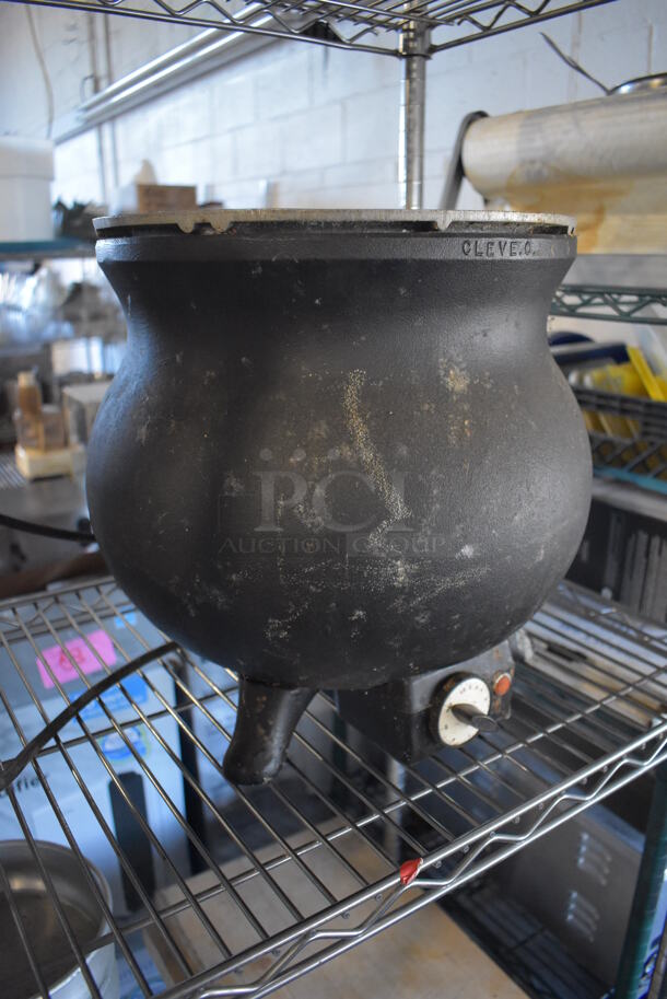 Metal Commercial Countertop Soup Kettle Food Warmer. 14x14x13. Tested and Powers On But Does Not Get Warm - Image 2 of 5