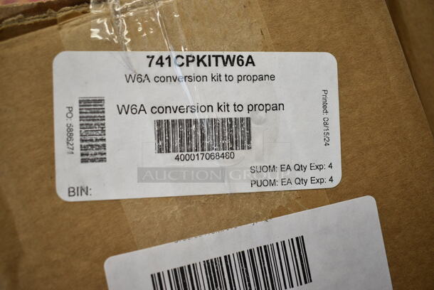 BRAND NEW SCRATCH AND DENT! 741CPKITW6A Roaster Conversion Kit to Propane.  - Image 4 of 7