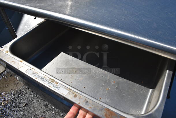 Stainless Steel Commercial Table w/ Back Splash, Drawer and Under Shelf. 72x30x40 - Image 4 of 4