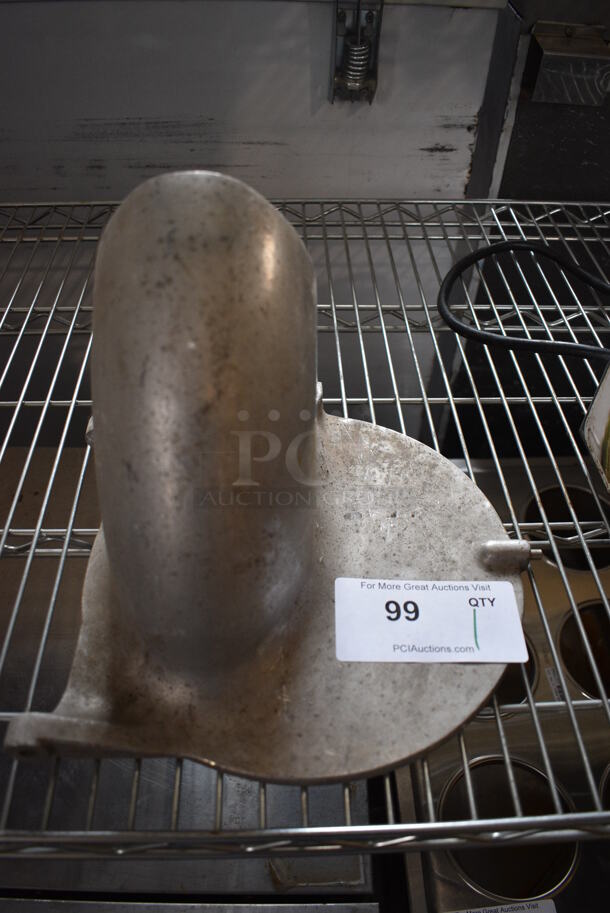 Metal Commercial Pelican Head Front. Missing Pusher and Hinges. 11x9x12 - Image 1 of 4