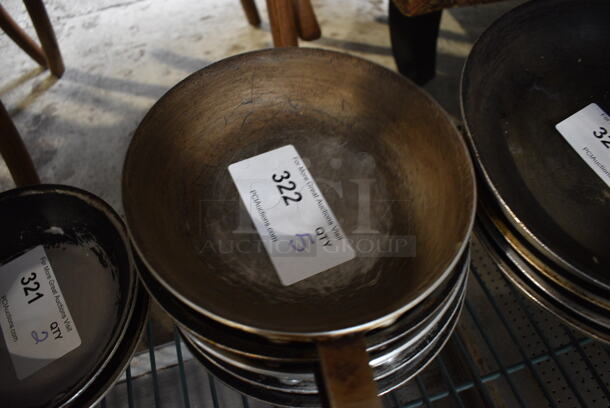 5 Metal Skillets. 15x8.5x2. 5 Times Your Bid! - Image 2 of 3