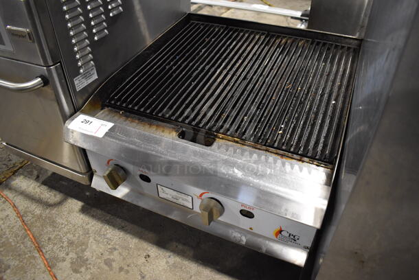 CPG Stainless Steel Commercial Countertop Natural Gas Powered Charbroiler Grill. 24x30x17 - Image 4 of 7