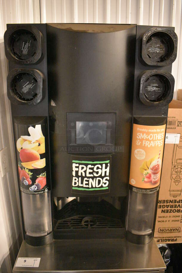 2016 Multiplex Model MB-8-1 Stainless Steel Commercial Blend In Cup Workstation on Single Door Undercounter Cooler. 115 Volts, 1 Phase. 26x33x75. Tested and Working! - Image 6 of 6