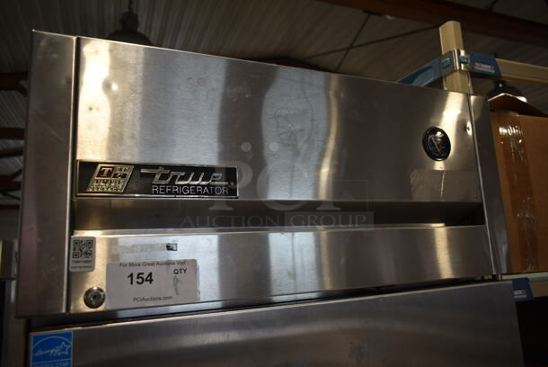 2015 True TG1R-1S ENERGY STAR Stainless Steel Commercial Single Door Reach In Cooler w/ Poly Coated Racks on Commercial Casters. 115 Volts, 1 Phase. - Image 3 of 6