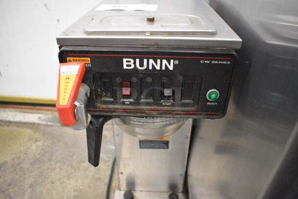 Bunn Model CWTF15-APS Stainless Steel Commercial Countertop Coffee Machine w/ Hot Water Dispenser and Metal Brew Basket. 120 Volts, 1 Phase. 8x21x24 - Image 3 of 4