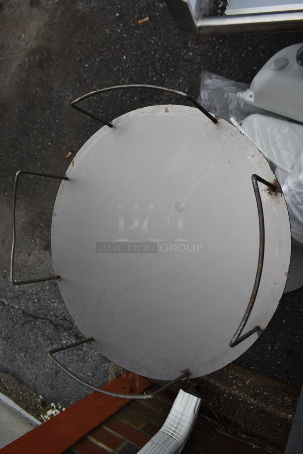 ALL ONE MONEY! Lot of Various Items Including Metal Stand and Poly Pieces - Image 3 of 6