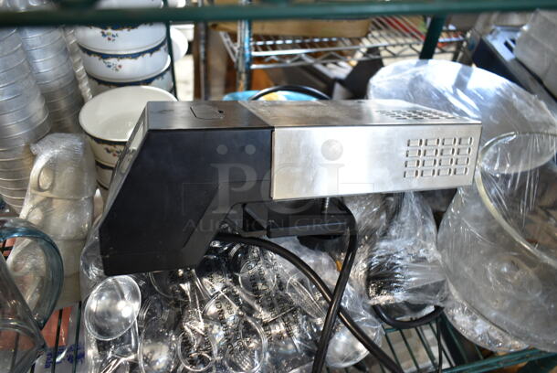 ALL ONE MONEY! Two Tier Lot of Various Items Including Ceramic Dishes, VacMaster Immersion Circulator, Basket Trays - Image 4 of 9