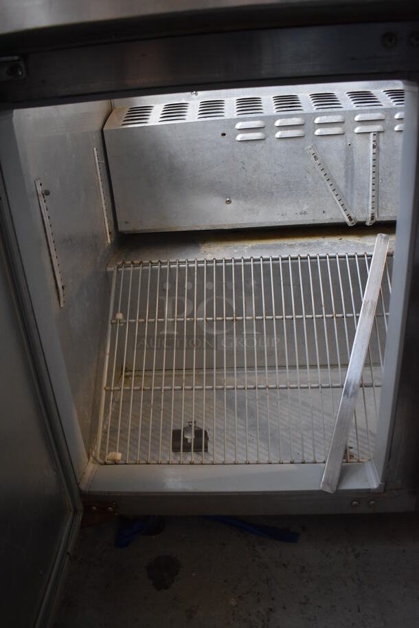 Continental SW72-30M Stainless Steel Commercial Prep Table on Commercial Casters. 115 Volts, 1 Phase. 72x34x37. Tested and Working! - Image 9 of 11