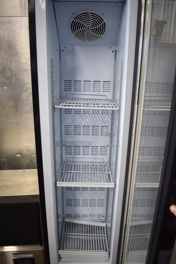 Galaxy SD105B Metal Commercial Single Door Reach In Cooler Merchandiser. 110-120 Volts, 1 Phase. Cannot Test Due To Cut Power Cord - Image 4 of 6