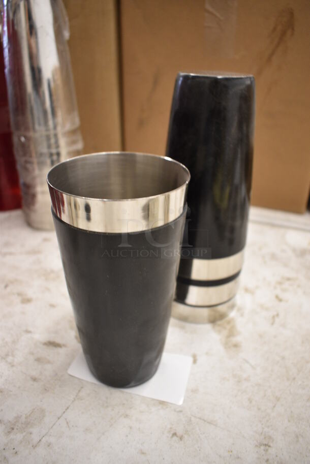 4 Metal Mixing Cups. 3.75x3.75x7. 4 Times Your Bid! - Image 2 of 3