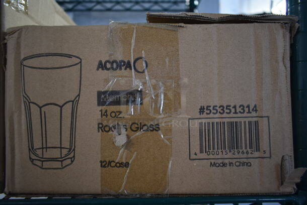 2 Boxes of BRAND NEW Acopa Beverage Glasses. 2 Times Your Bid! - Image 3 of 5