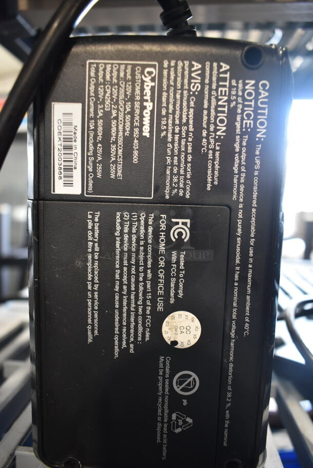 CyberPower Uninterruptible Power Supply - Image 3 of 4