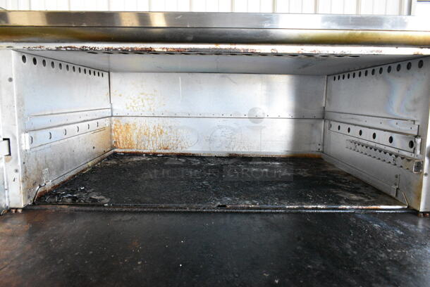2 2021 Blodgett 966 Stainless Steel Commercial Natural Gas Powered Single Deck Pizza Oven. 50,000 BTU. 2 Times Your Bid! - Image 3 of 8