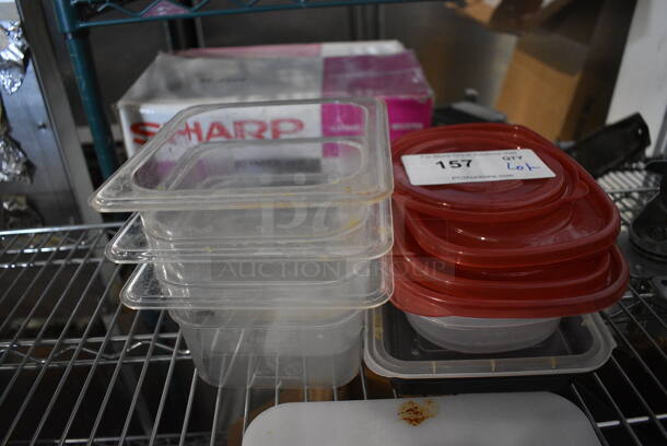 ALL ONE MONEY! Lot of Various Items Including Drop In Bins, Containers and Skillet! - Image 2 of 3