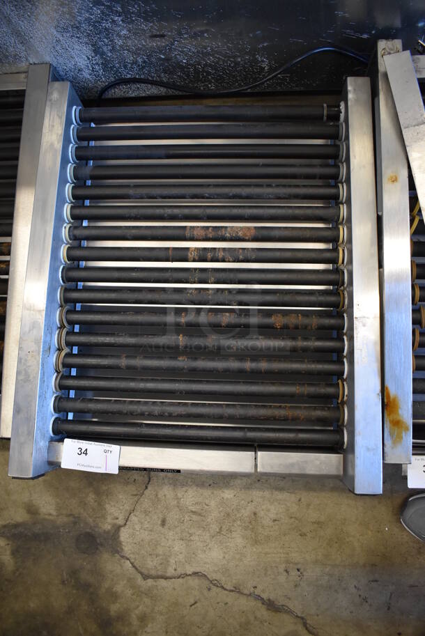 2018 Star 45STBDE Stainless Steel Commercial Countertop Hot Dog Roller w/ Bun Drawer. 120 Volts, 1 Phase. 24x29x12.5. Tested and Working! - Image 3 of 5
