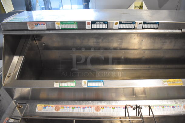 Randell DPM102R Stainless Steel Commercial Prep Table Bain Marie Mega Top. 115 Volts, 1 Phase. Tested and Working! - Image 4 of 12