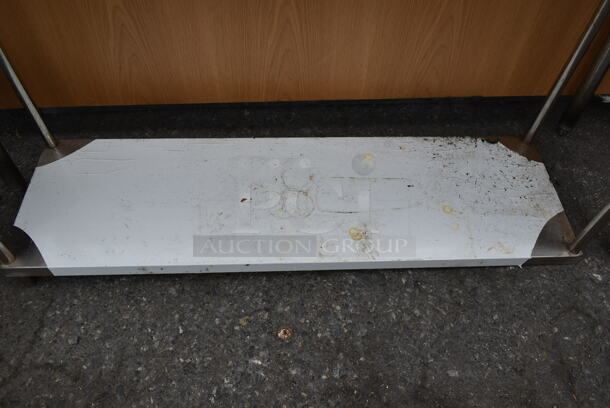 Omcan Stainless Steel Commercial Table w/ Under Shelf. - Image 2 of 5