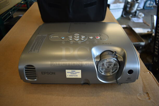 Epson EMP-X3 LCD Projector in Bag. 100-240 Volts, 1 Phase.  - Image 3 of 9