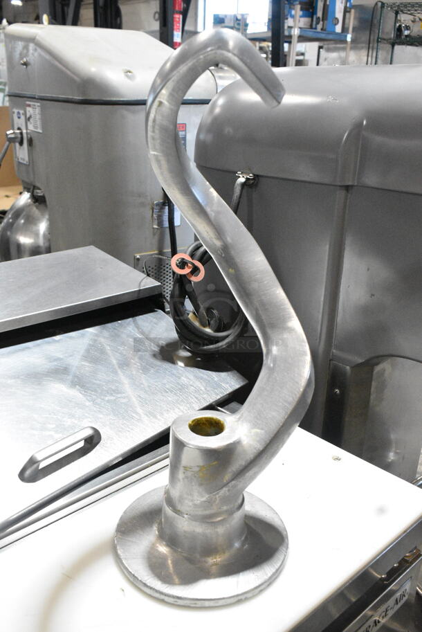 Hobart H-600 Metal Commercial Floor Style 60 Quart Planetary Dough Mixer w/ Mixing Bowl and Dough Hook Attachment. 208 Volts, 3 Phase. - Image 8 of 9