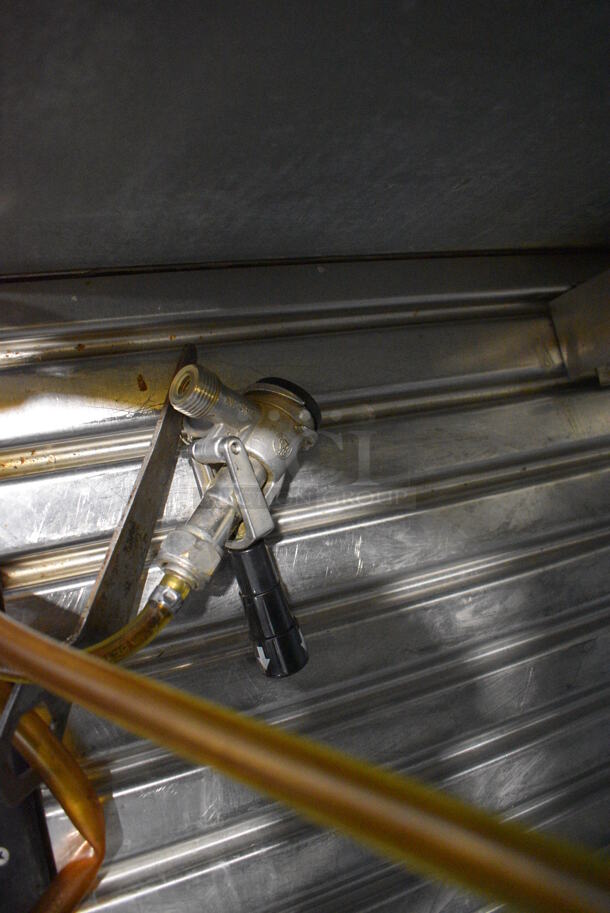 Glastender Model KC24-N1-BS1(R) Stainless Steel Commercial Direct Draw Kegerator w/ Single Tap Beer Tower and Coupler. 115 Volts, 1 Phase. 24x25x52. Tested and Working! - Image 6 of 7