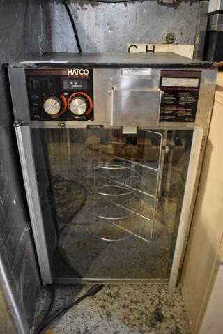 Hatco FDW-1 Metal Commercial Countertop Warming Cabinet Merchandiser. 120 Volts, 1 Phase. 18x20x27.5. Tested and Working!