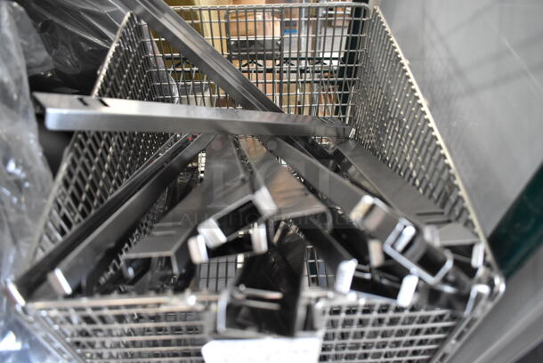 ALL ONE MONEY! Lot of 482186010 Metal Fry Basket and 18 Metal Pieces - Image 3 of 5
