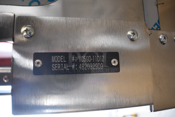 2 BRAND NEW SCRATCH AND DENT! LATE MODEL! Vulcan VC5GD-11D1Z Stainless Steel Commercial Natural Gas Powered Full Size Convection Oven w/ View Through Doors, Metal Oven Racks and Thermostatic Controls on Commercial Casters. 41x31x71. 2 Times Your Bid! - Image 7 of 9