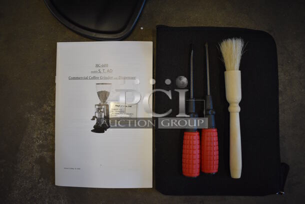 BRAND NEW IN BOX! Cecilware HC-600 Venezia II Metal Commercial Countertop Espresso Grinder. 110 Volts, 1 Phase. 9x13x24. Tested and Working! - Image 5 of 8