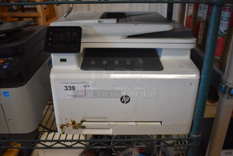 HP Color LaserJet Pro MFP F277dw Countertop Printer Copier Fax Machine. 16.5x15x13