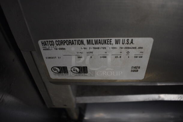 Hatco TQ-20BA Stainless Steel Commercial Countertop Electric Powered Conveyor Oven. 208 Volts, 1 Phase. 14x22x18 - Image 6 of 6