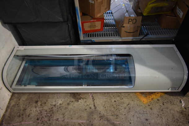 Avantco 360RSD60HC Stainless Steel Commercial Countertop Sushi Display Case Merchandiser. 110-120 Volts, 1 Phase. Tested and Powers On But Does Not Get Cold - Image 1 of 6