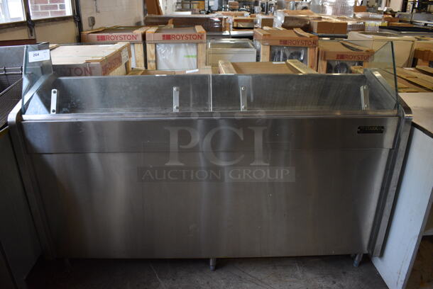 Stark Stainless Steel Commercial Prep Station w/ Sneeze Guard. 72x20x49 - Image 2 of 5