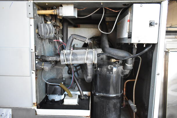 Hoshizaki KML-631MAH Stainless Steel Commercial Ice Head on Commercial Ice Bin. 208-230 Volts, 1 Phase.  - Image 6 of 8