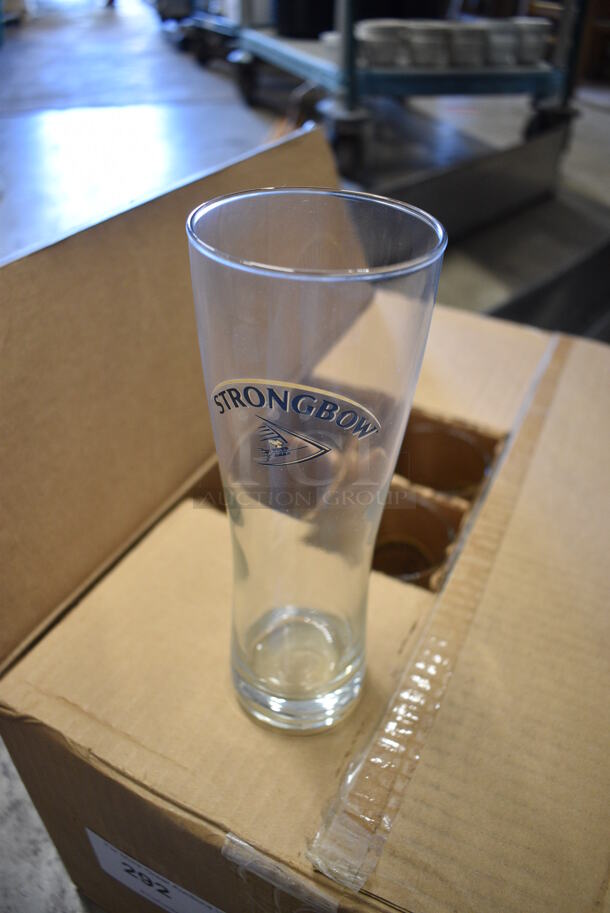24 BRAND NEW IN BOX! Strongbow Beverage Glasses. 3x3x8. 24 Times Your Bid! - Image 2 of 4