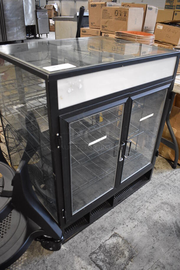 Black Metal Dry Merchandising Display Case. 31x24x36 - Image 4 of 4