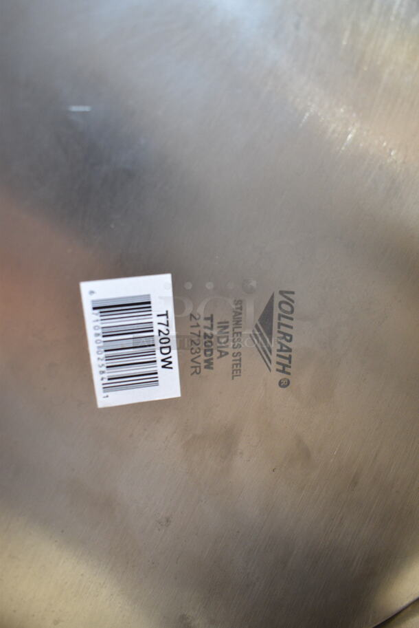 BRAND NEW SCRATCH AND DENT! Vollrath T720DW 3 Gallon Double Wall Hand Hammered Stainless Steel Ice Cream Chiller - Image 4 of 4