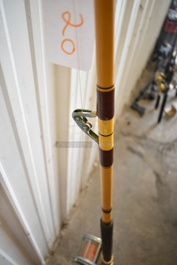 Fenwick Pacific Stik Fenglass 785-ST Fishing Rod w/ Senator Penn Reel.  - Image 8 of 12