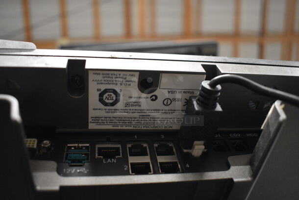 3 NCR 15" POS Monitors w/ Credit Card Strip Reader. 3 Times Your Bid! - Image 4 of 4