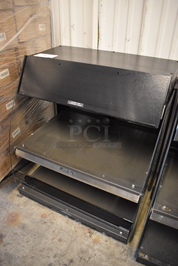 Metal Commercial Countertop Heated 2 Tier Display Case Merchandiser. 26x21x28.5. Cannot Test Due To Plug Style - Image 2 of 4