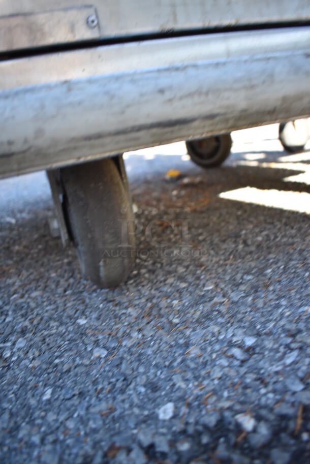 Metal Commercial Enclosed Pan Transport Rack on Commercial Casters. 29x39x56 - Image 5 of 5